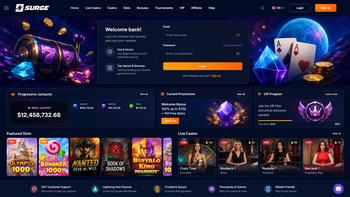 surge casino Gameplay